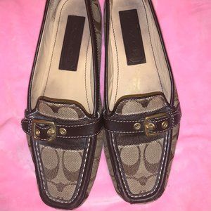 Coach Logo Loafers